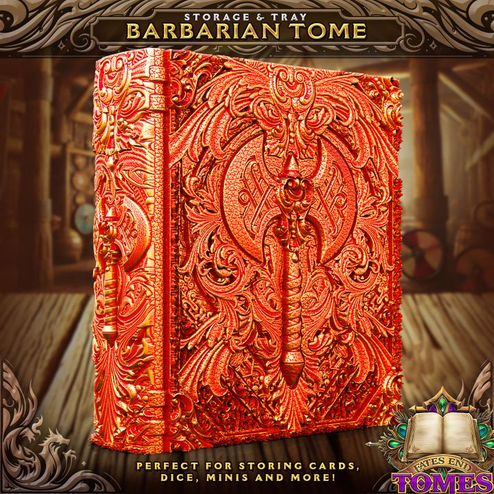 Dice Storage Tome: Martial Classes