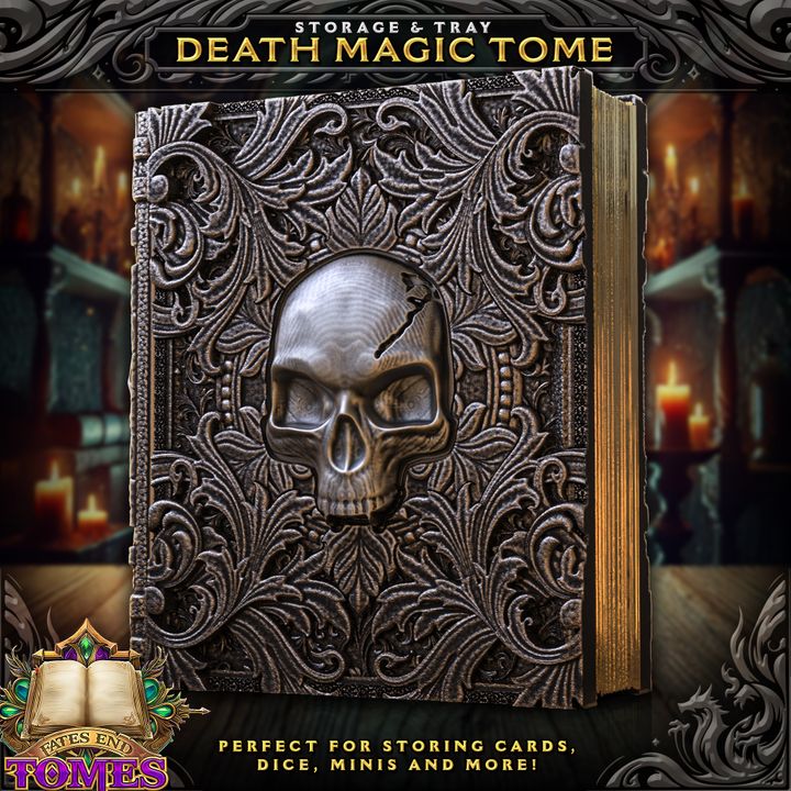 Dice Storage Tome: Magic