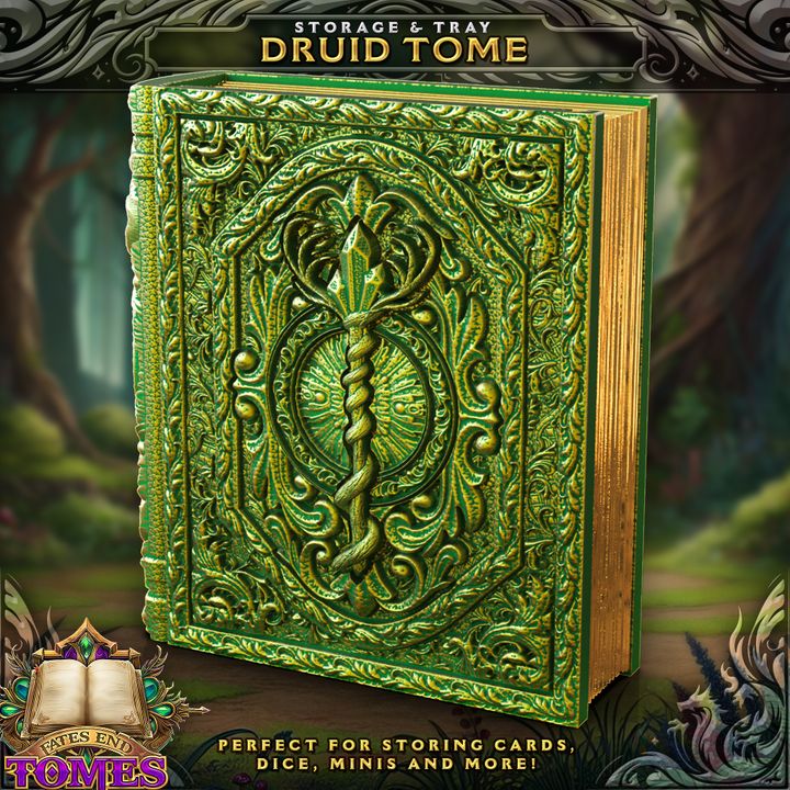Dice Storage Tome: Support Classes
