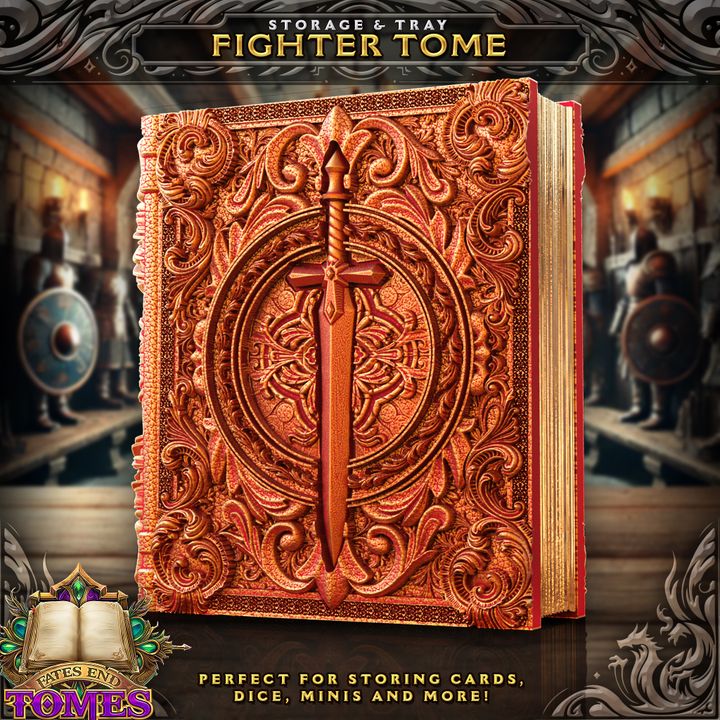 Dice Storage Tome: Martial Classes