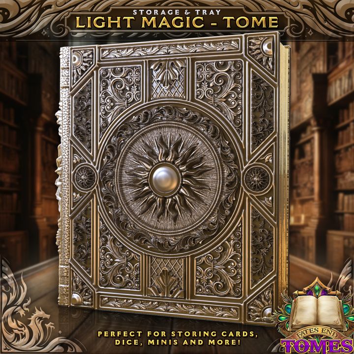 Dice Storage Tome: Magic