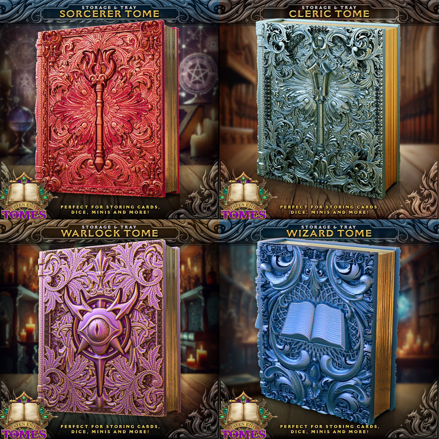 Dice Storage Tome: Magical Classes