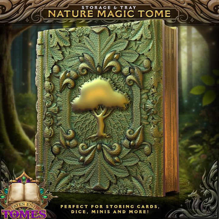 Dice Storage Tome: Magic
