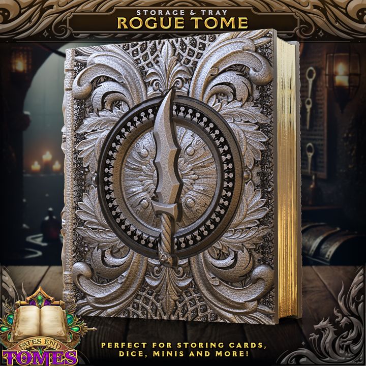 Dice Storage Tome: Martial Classes