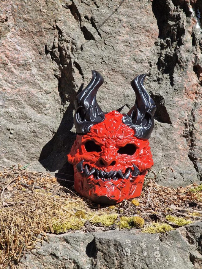 Demon Samurai Mask